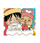 ONE PIECE▷お祝いスタンプ（個別スタンプ：39）