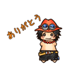 ちびちびONE PIECE 兄弟編（個別スタンプ：9）