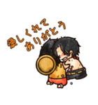 ちびちびONE PIECE 兄弟編（個別スタンプ：23）