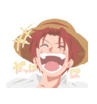 ONE PIECE 赤髪と愉快な海賊たち！（個別スタンプ：1）