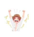 ONE PIECE 赤髪と愉快な海賊たち！（個別スタンプ：3）