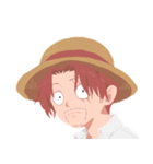 ONE PIECE 赤髪と愉快な海賊たち！（個別スタンプ：4）