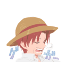 ONE PIECE 赤髪と愉快な海賊たち！（個別スタンプ：5）