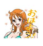 ONE PIECE女性キャラのかわいいスタンプ（個別スタンプ：1）