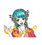 ONE PIECE女性キャラのかわいいスタンプ（個別スタンプ：4）