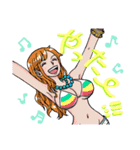 ONE PIECE女性キャラのかわいいスタンプ（個別スタンプ：13）