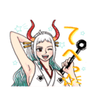 ONE PIECE女性キャラのかわいいスタンプ（個別スタンプ：17）