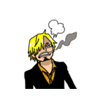 ONE PIECE スタンプ 大好き（個別スタンプ：4）