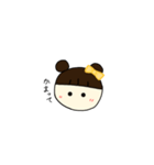 誰でも使える女の子スタンプ♡（個別スタンプ：1）