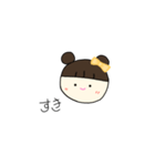 誰でも使える女の子スタンプ♡（個別スタンプ：3）