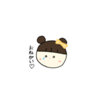 誰でも使える女の子スタンプ♡（個別スタンプ：6）