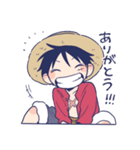 ONE PIECE ルフィ詰め（個別スタンプ：16）