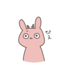 素直なシカうさぎ（個別スタンプ：12）