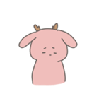 素直なシカうさぎ（個別スタンプ：19）
