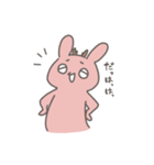 素直なシカうさぎ（個別スタンプ：28）
