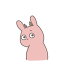 素直なシカうさぎ（個別スタンプ：37）