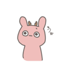 素直なシカうさぎ（個別スタンプ：39）