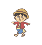 ONE PIECE ゆるかわおちょぼ口スタンプ（個別スタンプ：12）