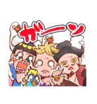 ONE PIECE 色んなトリ合わせスタンプ（個別スタンプ：14）