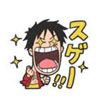 【ルフィ】ONE PIECE（個別スタンプ：3）