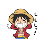 【ルフィ】ONE PIECE（個別スタンプ：6）