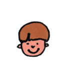 みんな同じかお（個別スタンプ：3）