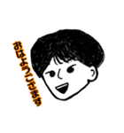 モブのスタンプ :)（個別スタンプ：5）