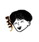 モブのスタンプ :)（個別スタンプ：12）