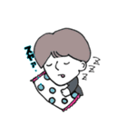 モブのスタンプ :)（個別スタンプ：24）