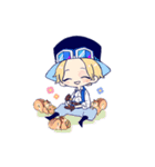 ONE PIECE ASL 仲良しスタンプ（個別スタンプ：5）