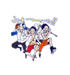 ONE PIECE ASL 仲良しスタンプ（個別スタンプ：12）