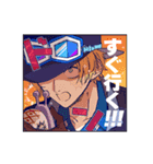 ONE PIECE ASL 仲良しスタンプ（個別スタンプ：13）