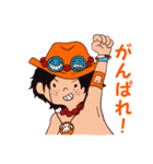 ONE PIECE 小さなエースくんスタンプ（個別スタンプ：8）