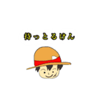 ONE PIECE Kさぼ鹿（個別スタンプ：14）