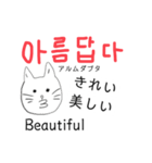 韓国と日本と言葉（個別スタンプ：17）