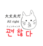 韓国と日本と言葉（個別スタンプ：28）