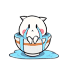 【毎日使える】しろたま【1】（個別スタンプ：22）