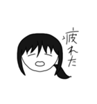 ポニテ女の子（個別スタンプ：11）