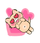 にゃんこさんとわんこどの（韓国語ver.）（個別スタンプ：8）