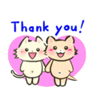 にゃんこさんとわんこどの（韓国語ver.）（個別スタンプ：12）