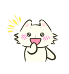 にゃんこさんとわんこどの（韓国語ver.）（個別スタンプ：27）