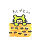 クマの着ぐるみ（個別スタンプ：4）