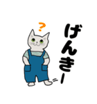 Tシャツ猫の日常（個別スタンプ：8）