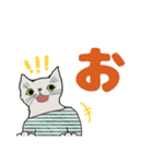 Tシャツ猫の日常（個別スタンプ：9）