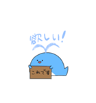 それゆけくじら君（個別スタンプ：32）