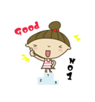 童顔たまちゃんの応援スタンプ（個別スタンプ：6）