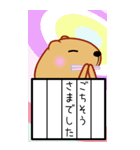 きゃぴばらBIG【絵日記】（個別スタンプ：37）