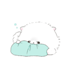 ポメラニアンのしろ（個別スタンプ：3）