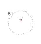 ポメラニアンのしろ（個別スタンプ：13）