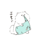 ポメラニアンのしろ（個別スタンプ：14）